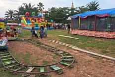 Pasar Bedug Ramai Didatangi Masyarakat, Sediakan Arena Bermain Anak-Anak 