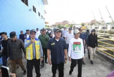 Kolaborasi Atasi Banjir, Gubernur dan Wali Kota Tinjau Stasiun Pengendali Banjir Sungai Bendung Palembang