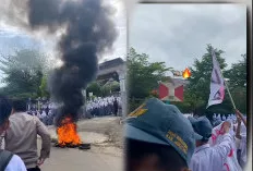 Ratusan Siswa SMA Negeri Surulangun Gelar Aksi, Desak Kepala Sekolah Mundur