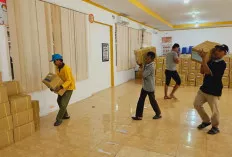 2 Jenis Surat Suara Tiba di KPU Ogan Komering Ilir, Langsung Disimpan di Gudang 