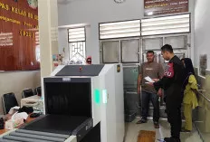 Pasang Alat X-Ray, Lapas Sekayu Kontrol Barang Bawaan Pengunjung 