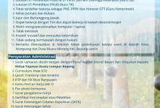 Kabar Gembira, Pemkab Muba dan PT PWS Buka Lowongan Guru, Catat Syarat dan Batas Waktunya!