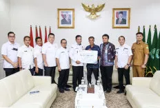 Bupati Muba Serahkan Santunan Jaminan Kematian BPJS Ketenagakerjaan Kepada Ahli Waris Pekerja Rentan