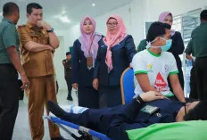 Kodim 0401 Muba Gelar Baksos Donor Darah, Peringati Hari Juang TNI-AD ke-78 