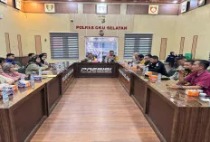 Dukung Pembangunan, Polres OKUS Jalin Sinergitas Bersama Insan Pers