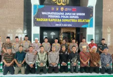 Apresiasi Dedikasi, Kapolda Sumsel Lepas Personel Berprestasi untuk Ibadah Umrah