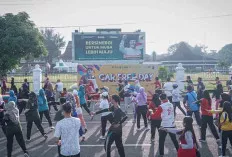 Pagi-Pagi Sekali Akses Jalan Depan Rumah Dinas Bupati Muba Ditutup, Ada Apa?