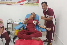 Sambut Hari Bhayangkara Ke-78, Si Dokkes Polres Muba Adakan Aksi Donor Darah 