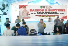Hari Bhayangkara Ke-80: Ratusan Warga Pedesaan OKI Terima Layanan Kesehatan dan Sunatan Massal Gratis