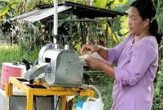 Mendulang Cuan Manis dari Berjualan Es Tebu Ditengah Cuaca Panas