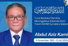 Sang Politik Senior PAN Sumsel Wafat, Ini Sederet Kenenangan Terindah, Pertama di Sumsel Jabat NGO FITRA 