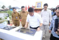 Tingkatkan Mobilitas dan Perekonomian, Gubernur Herman Deru Resmikan Jembatan Air Lais dan Trans SP Tanah Aban
