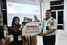 Siswa SMA Negeri 2 Unggul Sekayu, Reva Zafirah Juara Pertama Pelajar Pelopor, Dihub Muba : Edukasi ke Masyarak
