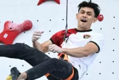  Veddriq Leonardo Antusias Sambut Piala Dunia Panjat Tebing 2025 di Bali