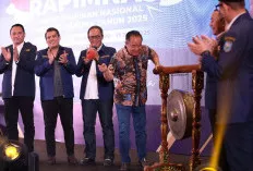Wagub Sumsel Cik Ujang Ajak Pemuda Jadi Motor Kesejahteraan Sosial saat Buka Rapimnas Karang Taruna 2025