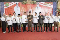 Feby Deru  Lantik Dewan Kehormatan dan Pengurus PMI Kota Palembang  