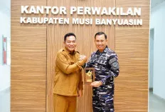 Muba Perkuat Sinergi dengan Lanal Palembang: Amankan Perairan, Dongkrak Investasi