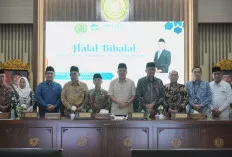 Perkuat Ukhuwah dan Kolaborasi, Wagub Cik Ujang Halal Bihalal Bersama Civitas Akademika UMP Palembang 