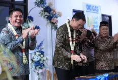 Gubernur Herman Deru Resmikan Kantor Desa Kerta Mukti, Simbol Gotong Royong Masyarakat