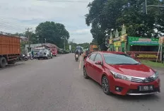 Tetap Waspada, Pemudik Alami Peningkatan, Arus Lalu Lintas H-1 di Kabupaten Muara Enim 