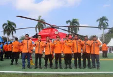 Perkuat Komitmen Pencegahan Karhutla, Wabup Rohman Hadiri Apel Siaga di Palembang