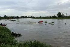 Aduh, Diterjang Angin Kencang, Perahu Sampan Terbalik, 1 Penumpang Hilang 
