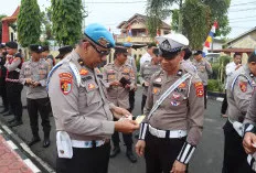 Propam Polres Muba Gelar Gaktibplin, 24 Personel Kedapatan Langgar Disiplin, Tes Urine Seluruhnya Negatif