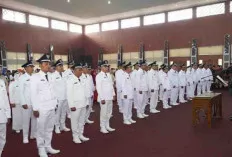 Sah! Sebanyak 45 Kepala Desa Terpilih dalam Kabupaten Banyuasin Dilantik 