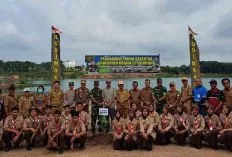 Kodim 0401 Muba Gelar Penanaman 1.100 Pohon Secara Serentak