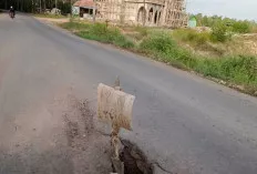 Waspada, Boxculvert Jalan Teladan – Keluang Alami Amblas 
