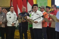 Tandatangani Deklarasi Damai Pemilu Tahun 2024 di Sumsel