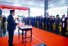 Geliat Semester II,  Bupati Muba Lantik Pejabat Baru, Tekankan Percepatan Kinerja