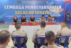 Lapas Sekayu Terima Kunjungan Siswa Diktukba Polri SPN Betung Polda Sumsel 