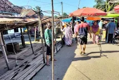 Beginilah Kondisi Pasar Kalangan, Usai Lebaran Idul Fitri 1445 H