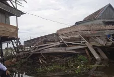 Angin Kencang Hantam 2 Rumah Warga di Ogan Ilir, Begini Kondisinya 