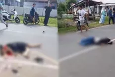 Kecelakaan Beruntun di Depan Lapas Lubuk Linggau, Dua Remaja Putri Tewas