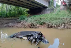 Eks Polisi Curi Innova, Aksi Berakhir Dramatis Terjun ke Sungai