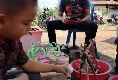 Datangi Pesta Pernikahan, Pedagang Mainan di Muba Dapat Untung Besar 