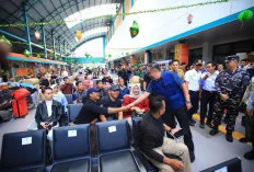Wagub Cik Ujang Lepas Ribuan Pemudik Gratis Pemprov Sumsel: Keselamatan Jadi Prioritas Utama