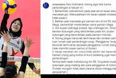 Suporter Indonesia Mendapat Peringatan Keras 