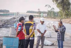 Awal Tahun 2024, PJ Bupati Apriyadi Lakukan Peninjauan Jalan Tol di Bayung Lencir