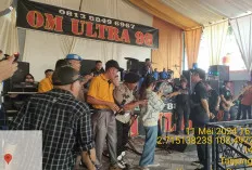 Polsek Sanga Desa dan Forkopimcam Amankan Pesta Rakyat di Keban 1 Sanga Desa Muba, Ada Apa Ya? 