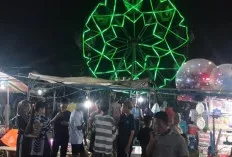 Malam Terakhir Pasar Malam Ramai Pengunjung 
