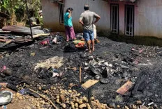  Pulang Melayat, Warga Jayaloka Dapati Rumahnya Tinggal Puing