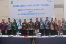 Bupati HM Toha dan Kiyai Rohman Komitmen Lindungi Pekerja Rentan Muba