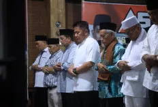 Gubernur Herman Deru dan Ketua TP PKK Sumsel  Gelar Silaturahmi, Berbuka Puasa Bersama Masyarakat Banyuasin