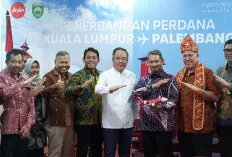 AirAsia Kembali Terbang Langsung Palembang–Kuala Lumpur, Wagub Cik Ujang Sebut Peluang Emas Pariwisata Sumsel