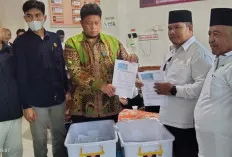 Pasangan A Sumadi dan H M Madali Daftar Calon Independen, KPU Muba Minta Lengkapi Berkas 