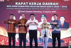 HIPMI Sumsel Diharap Mampu Adaptasi Teknologi, Herman Deru: Kendalikan AI, Bukan Sebaliknya