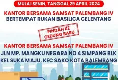 Nih Catat! Kantor Bersama Pelayanan Samsat Palembang IV Pindah Lokasi